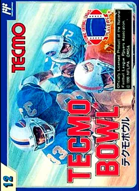 Tecmo Bowl (Japan) box cover front